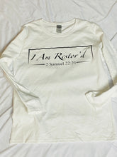 Load image into Gallery viewer, I Am Restor'd Men Long Sleeve in White